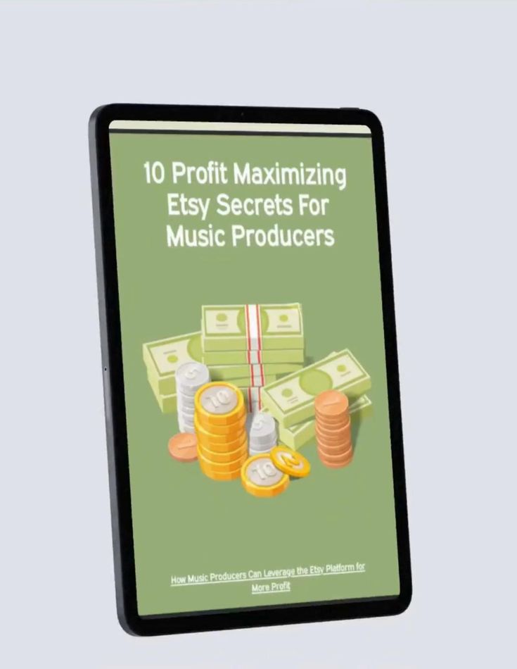 10 Profit-Maximizing Etsy Secrets for Music Producers