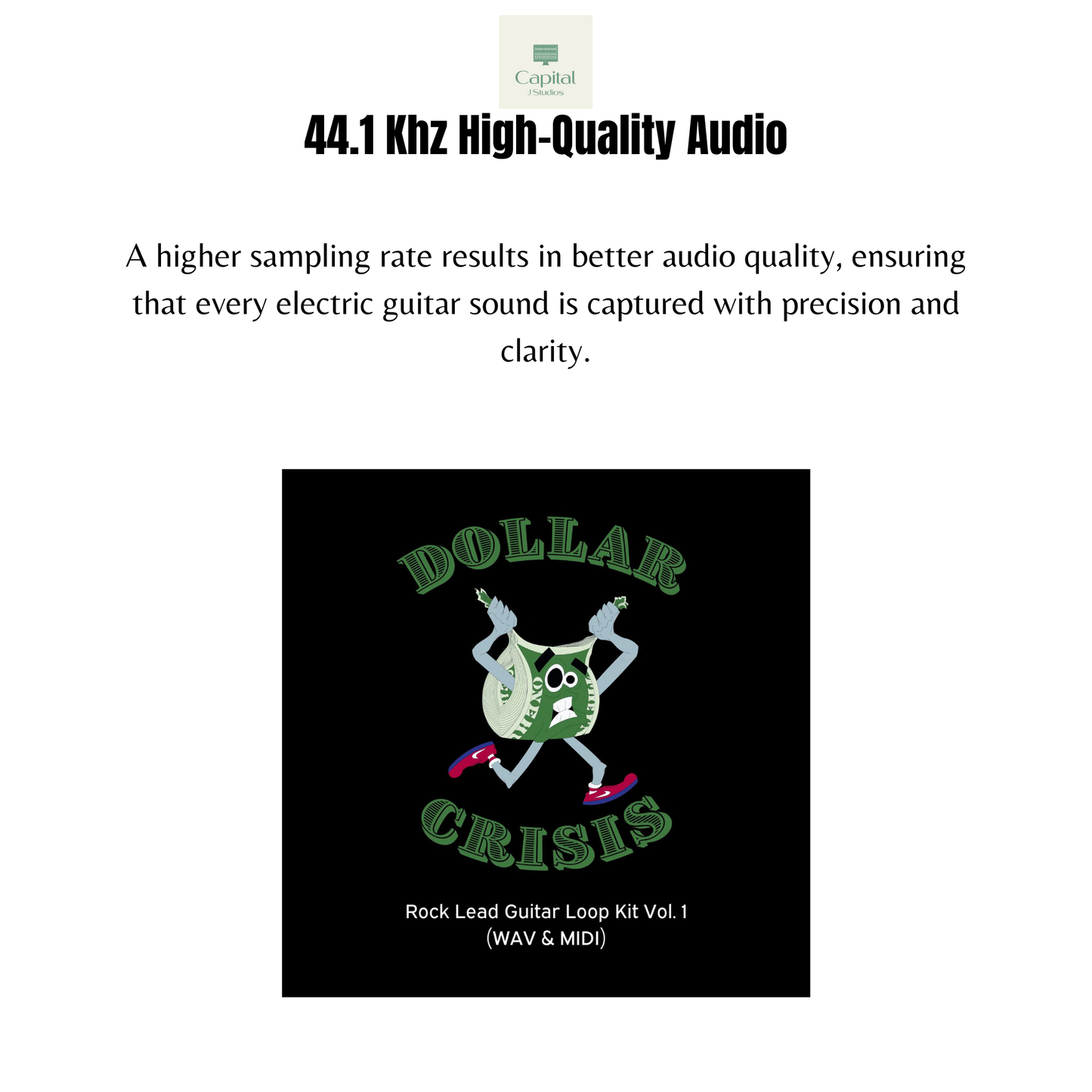 Dollar Crisis Rock Lead Guitar Loop Kit Vol. 1