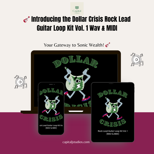 Dollar Crisis Rock Lead Guitar Loop Kit Vol. 1