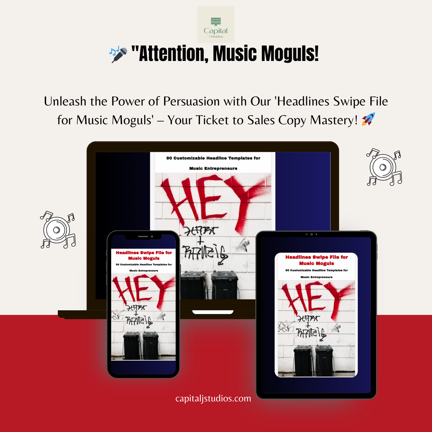 Headlines Swipe File for Music Moguls