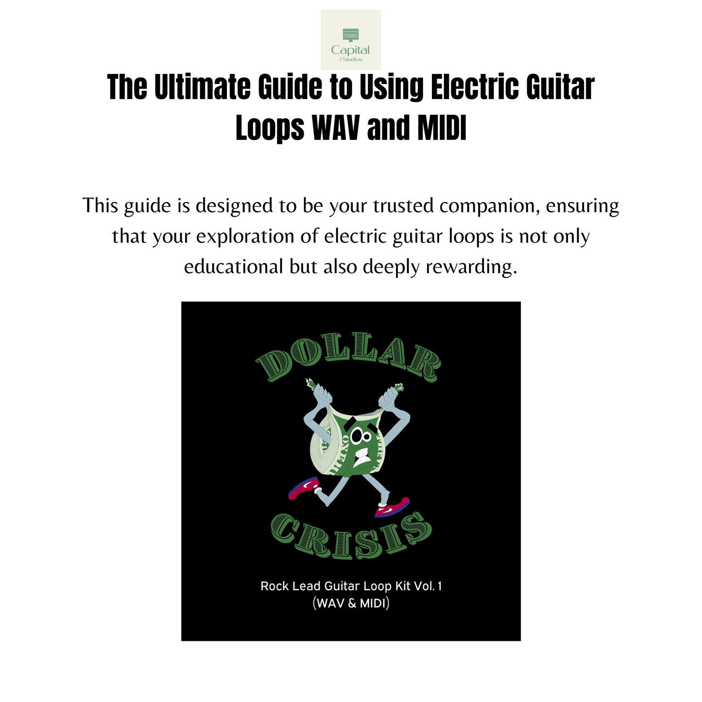 Dollar Crisis Rock Lead Guitar Loop Kit Vol. 1